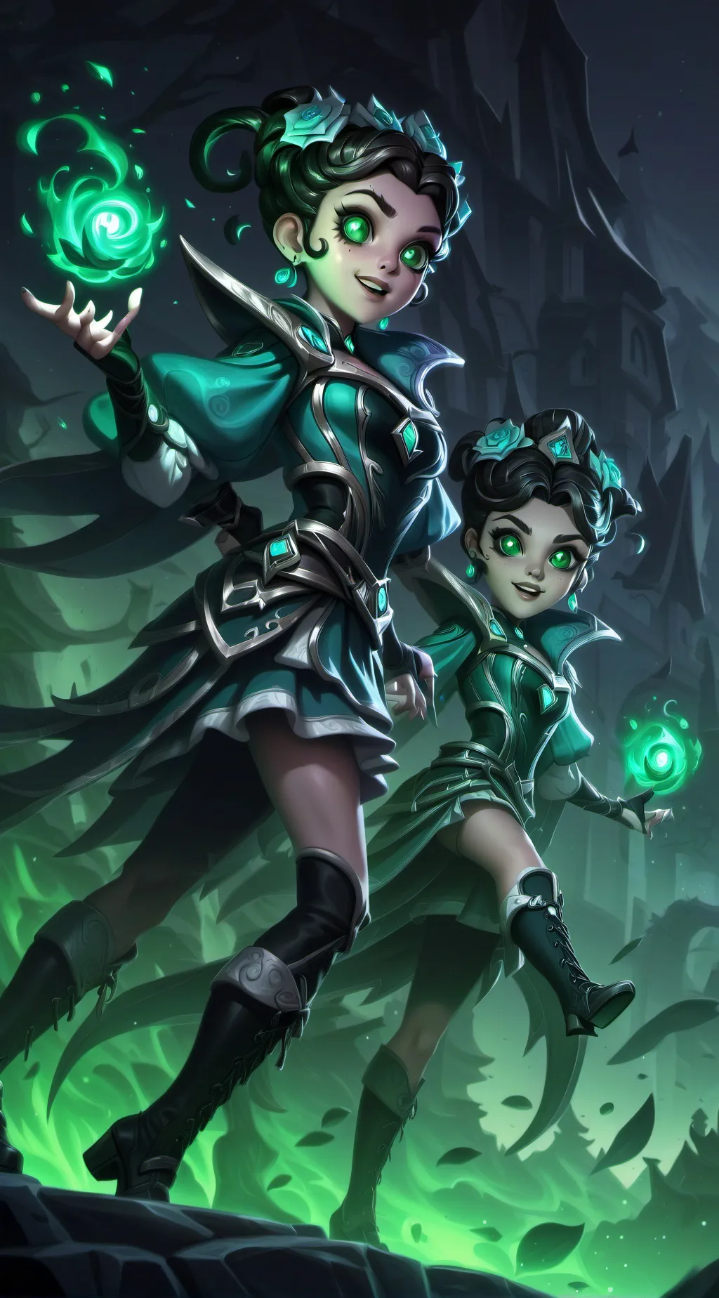 ai character: reynas malvadas background