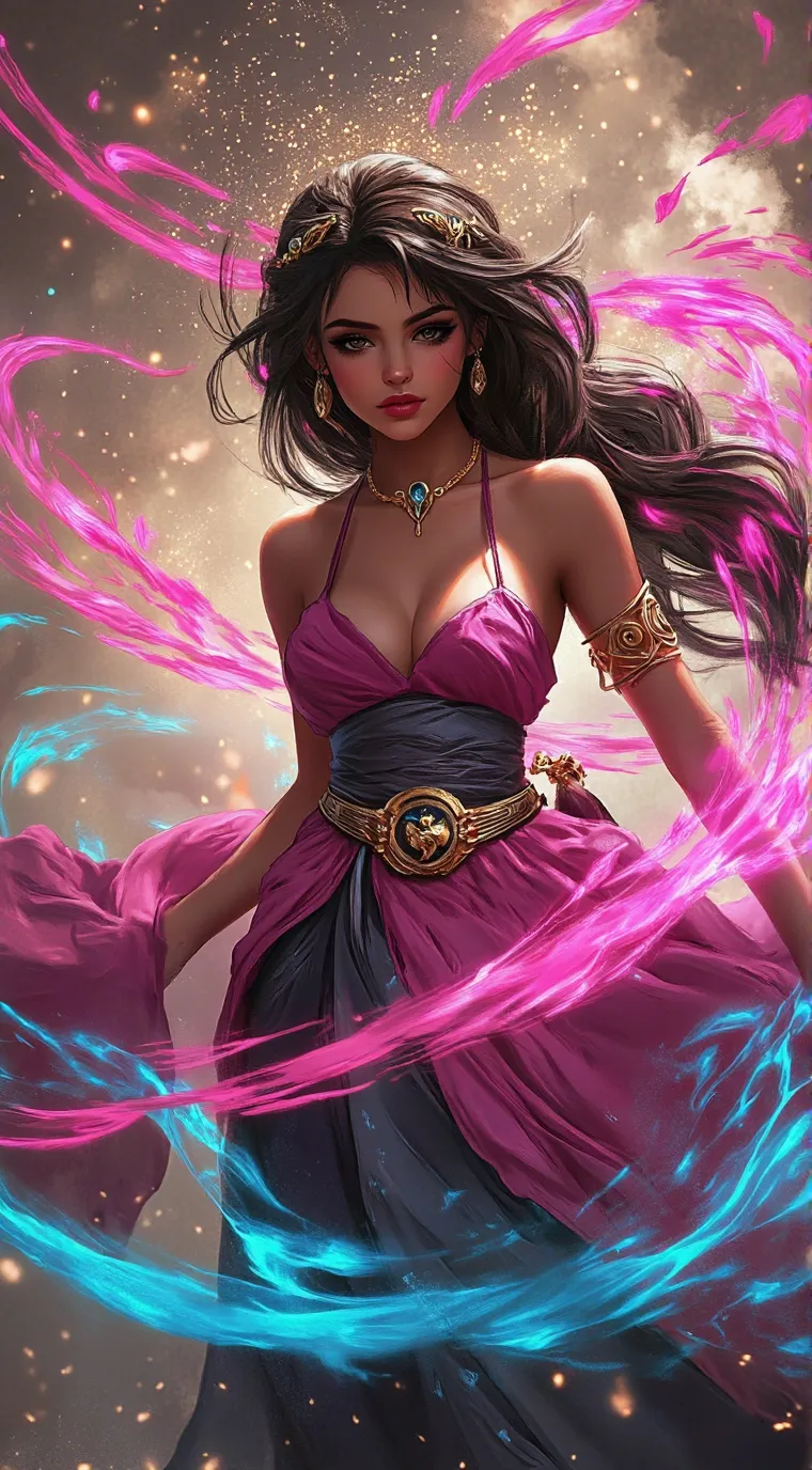 ai character: lily background