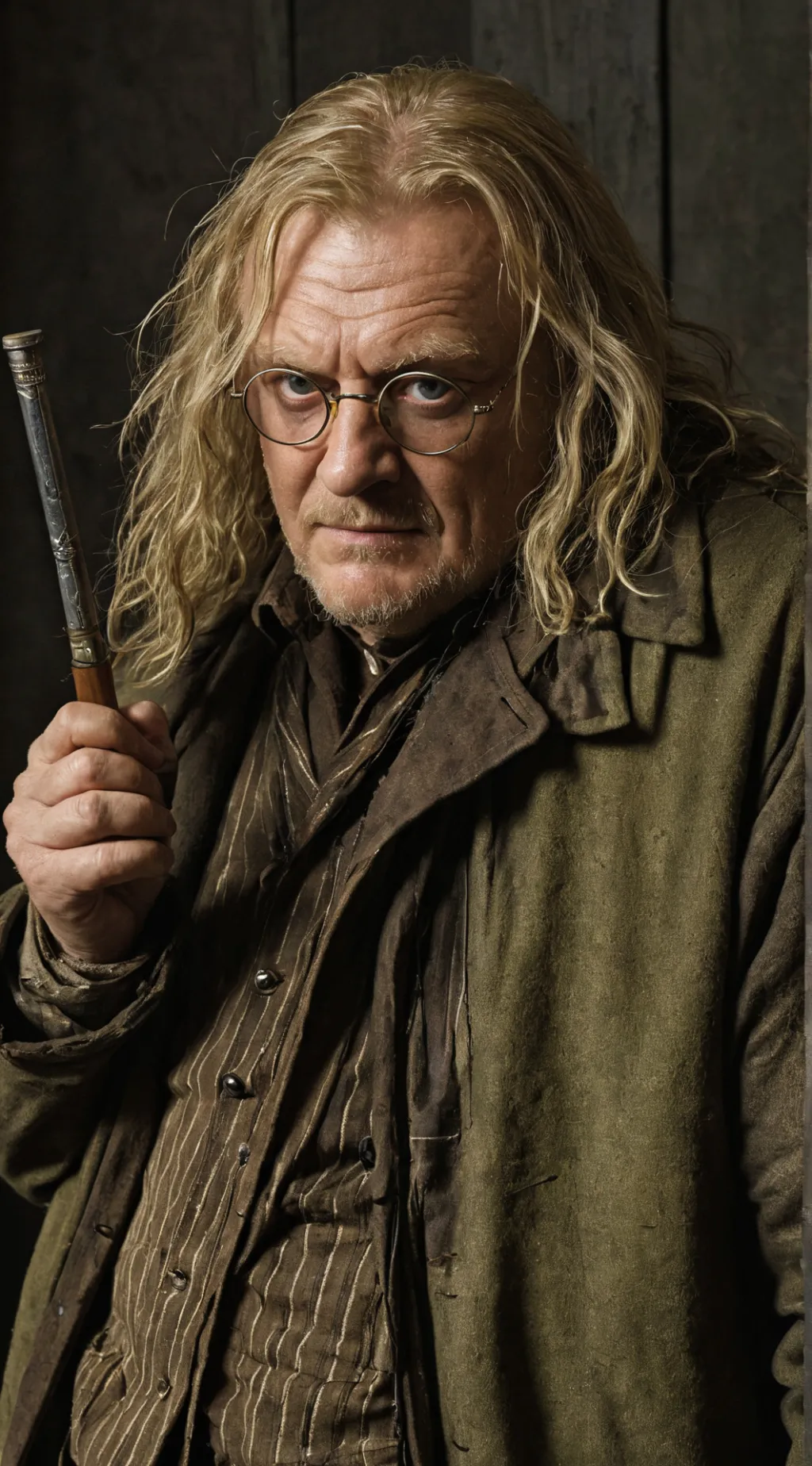 ai character: alster moody background