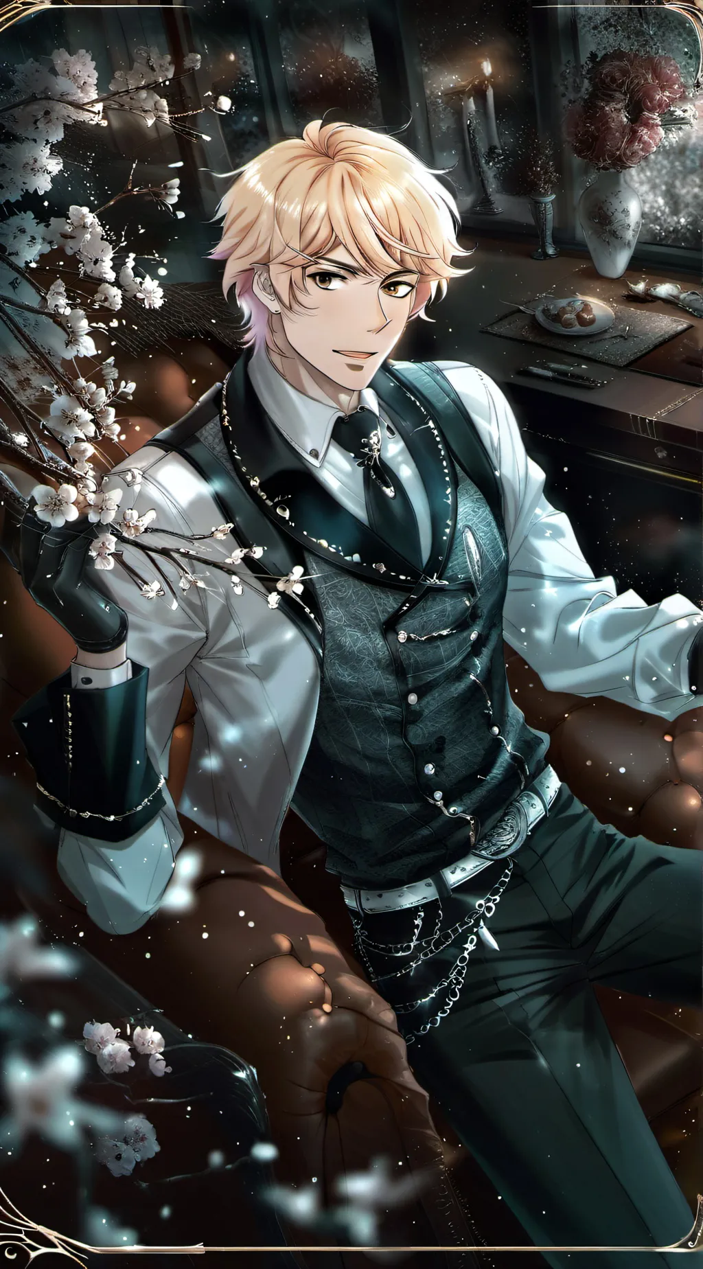 ai character: Keefe Sencen background