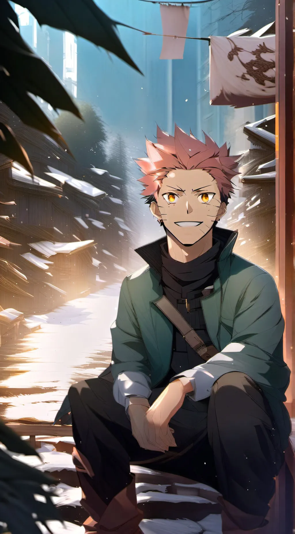 ai character: Sukuna background