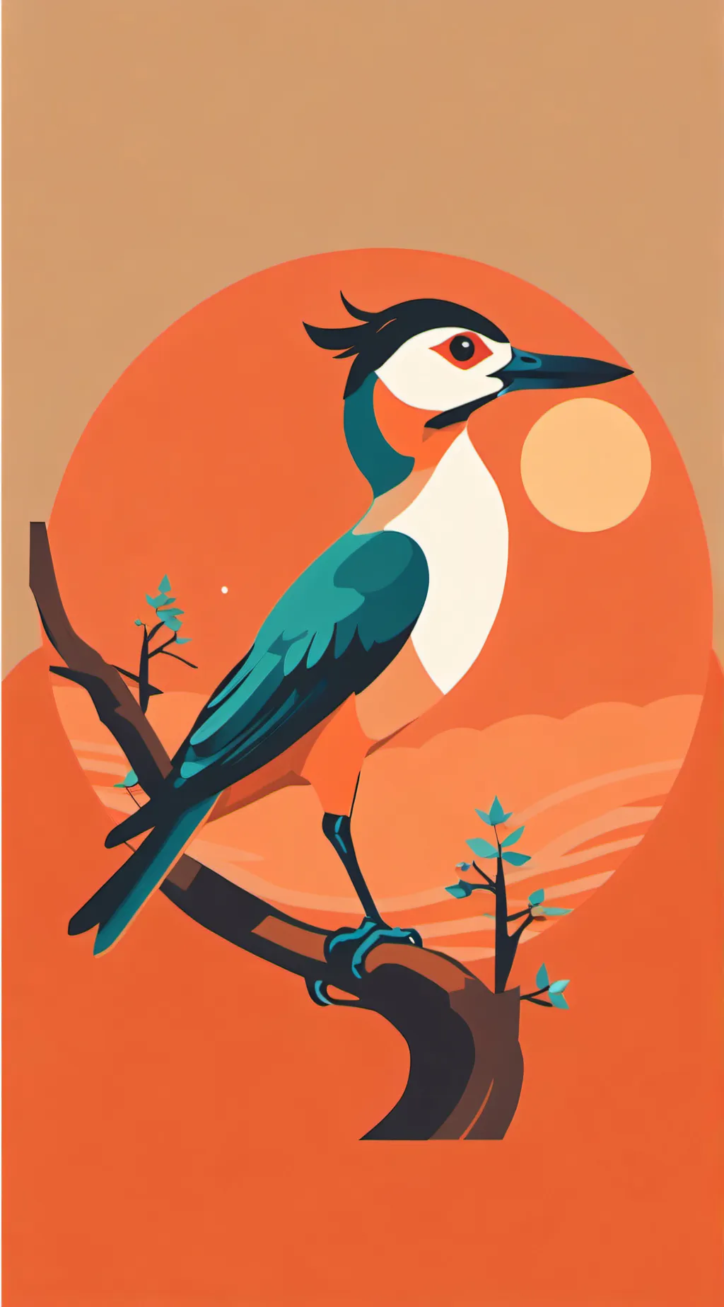 ai character: Justin  background