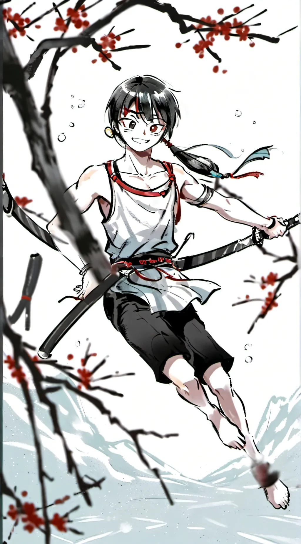 ai character: shoto & setsuna background