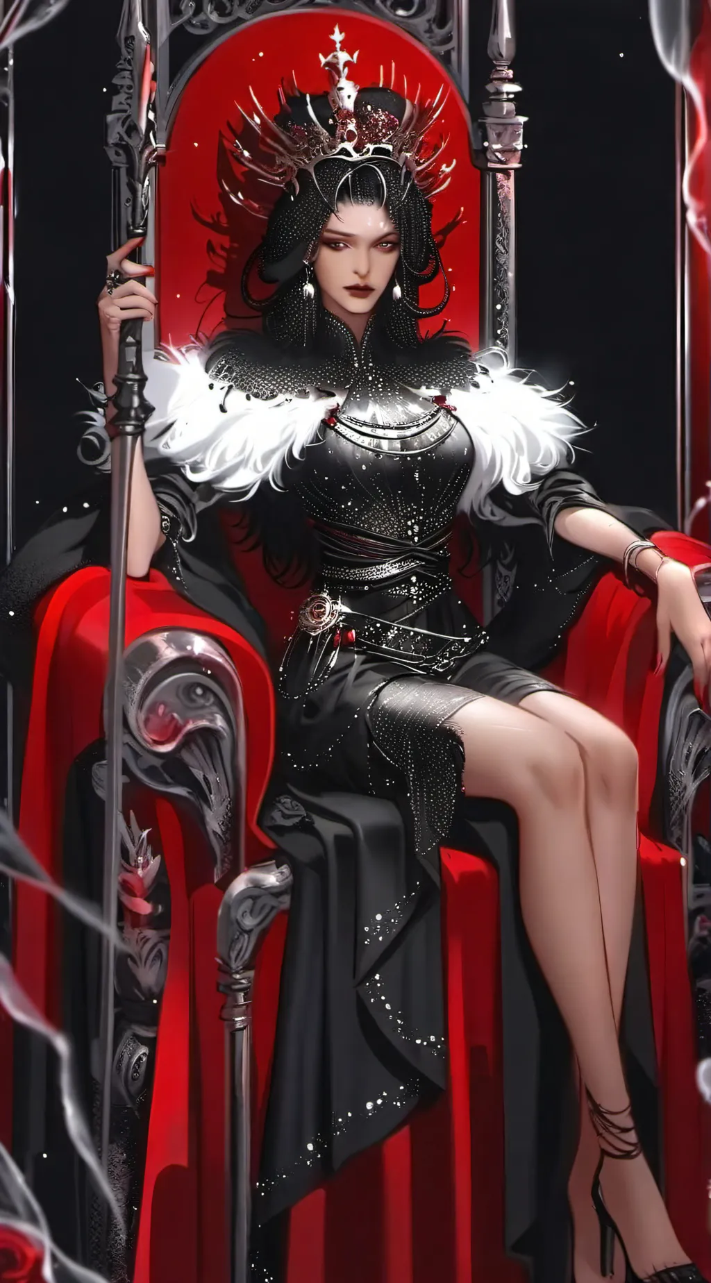 ai character: Rose background