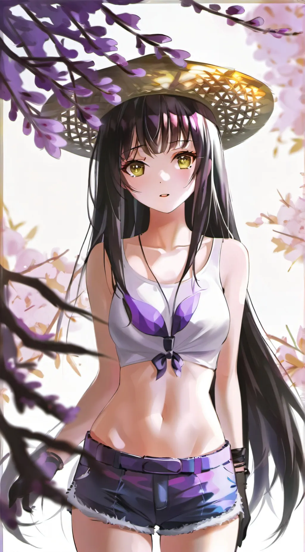 ai character: ￼ Summer background