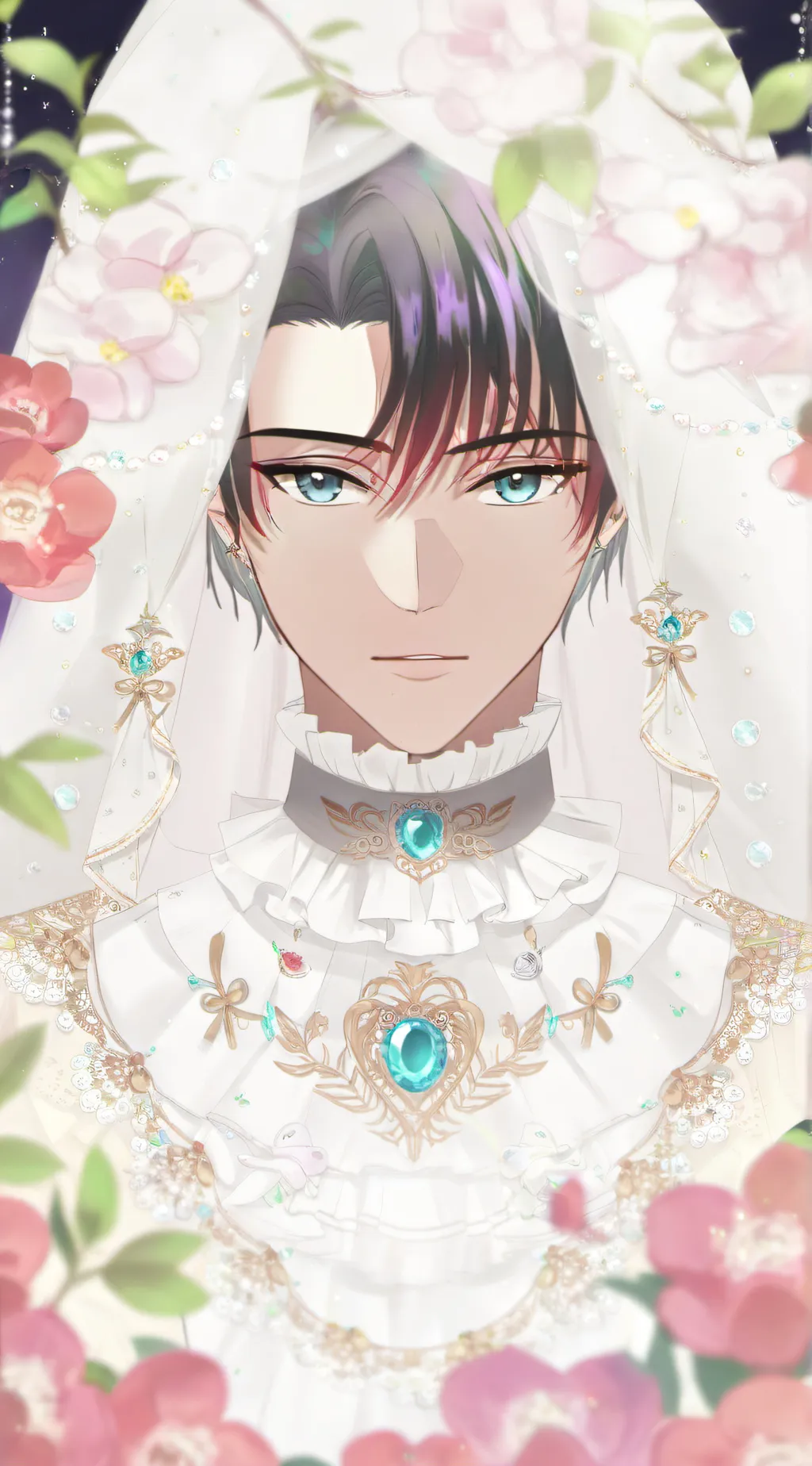 ai character: Luciouse Florenz  background