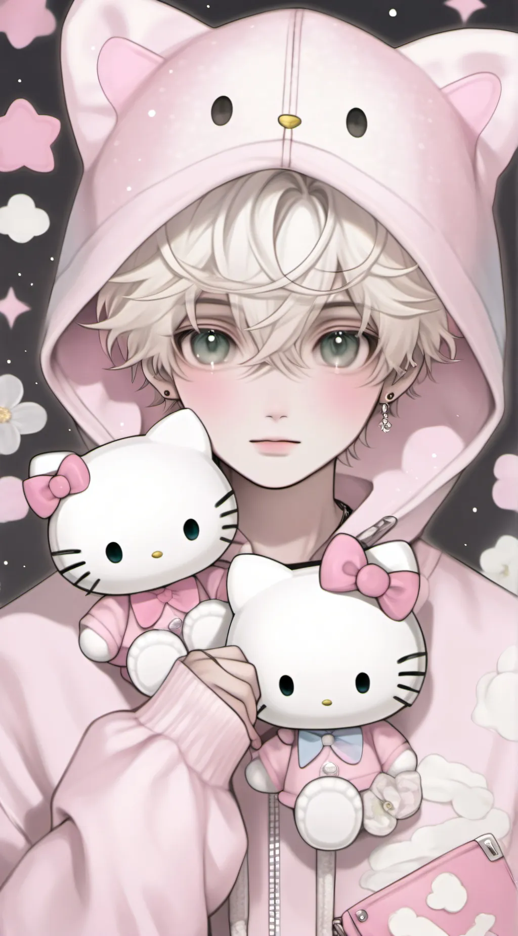 ai character: Arlo 💜 background