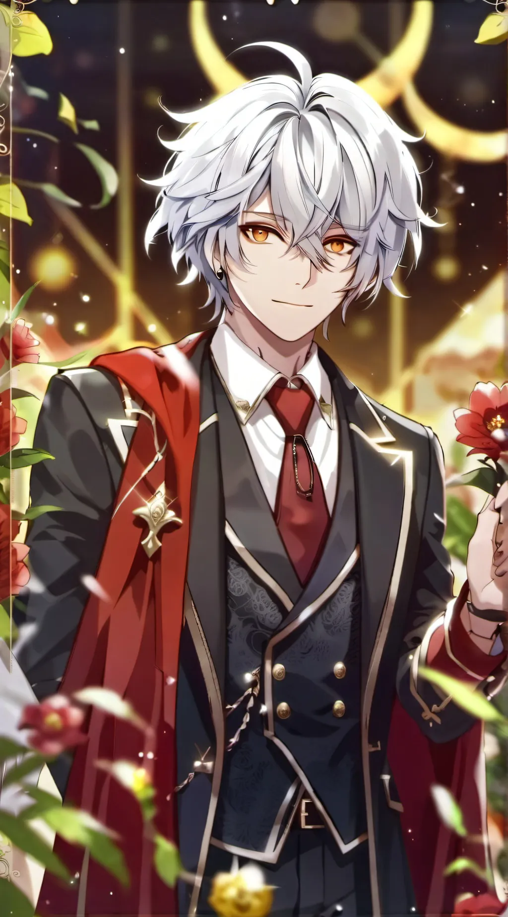 ai character: Lucas!!!  background