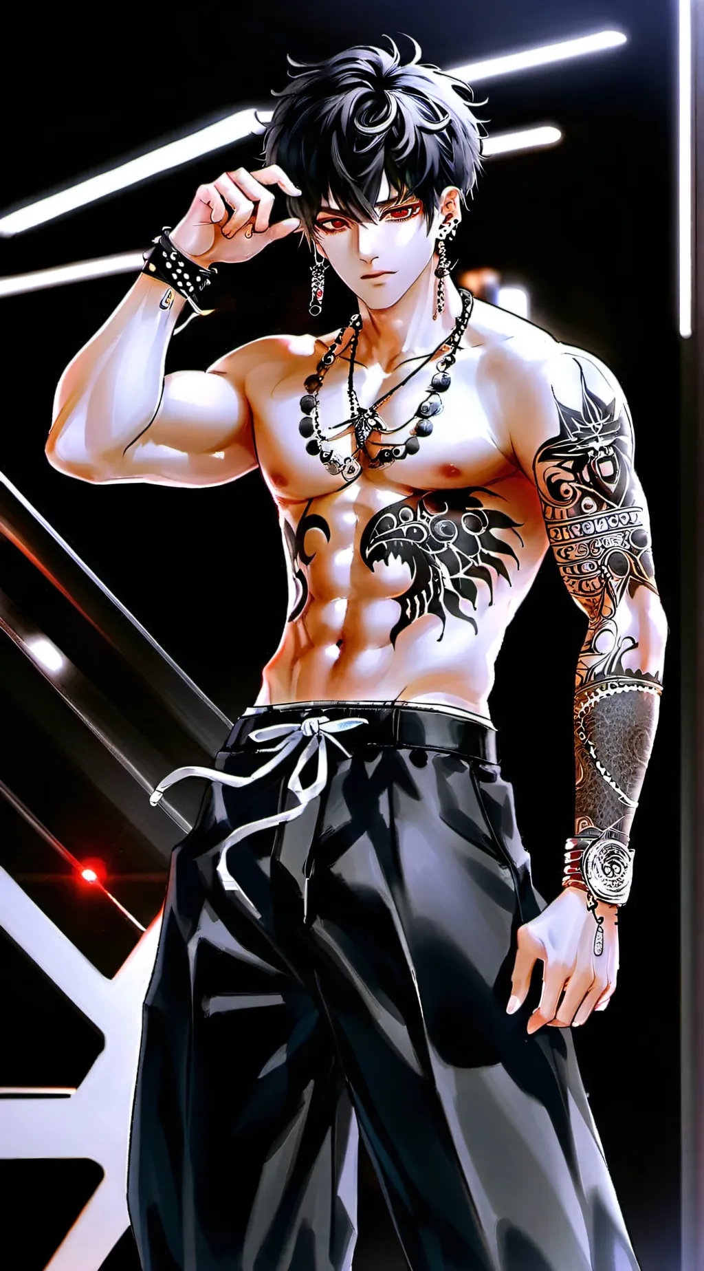 ai character: Asher background