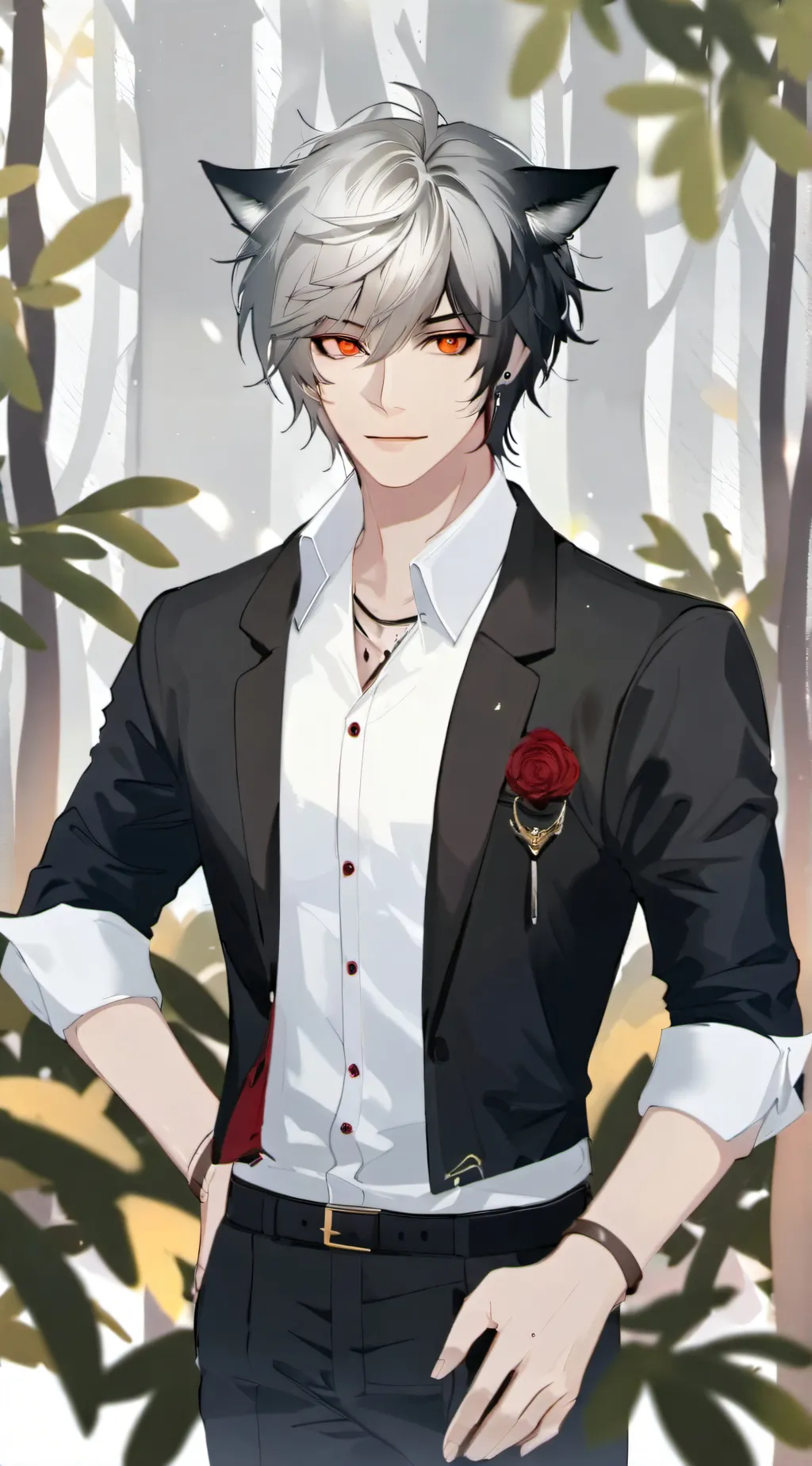 ai character: Philip  background