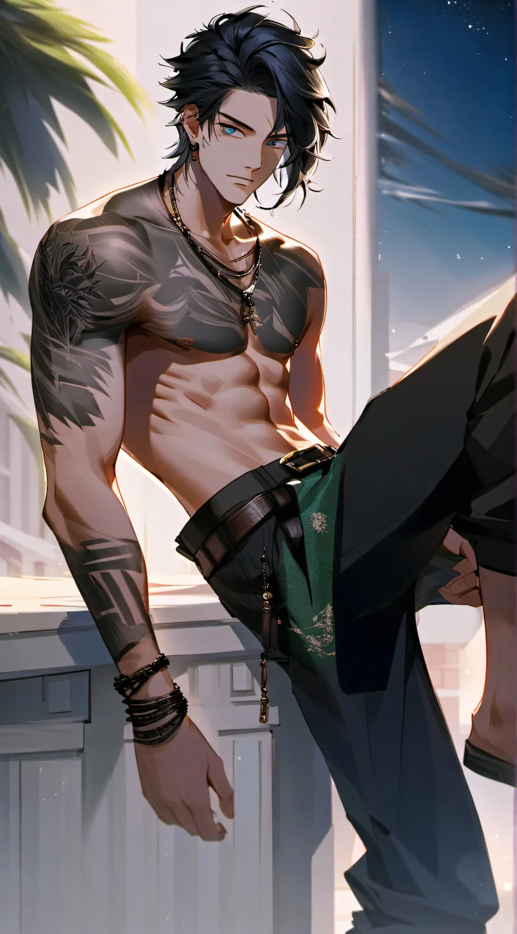 ai character: Levi background