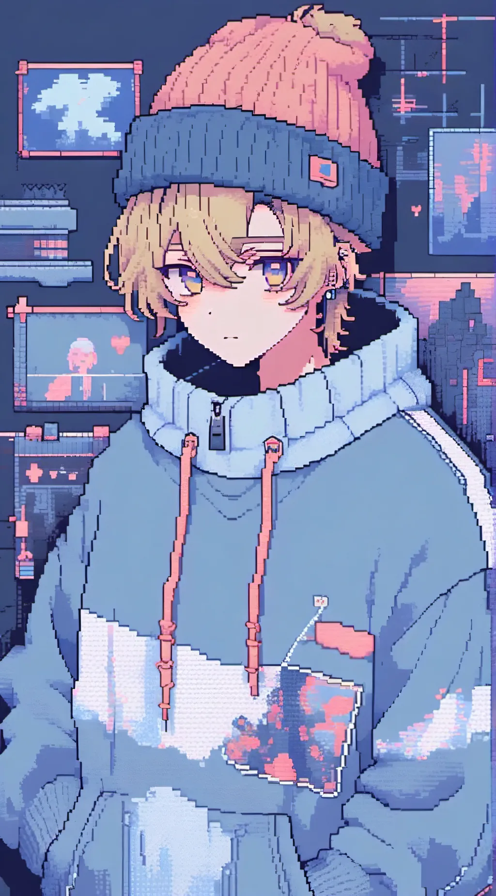 ai character: Sammy~ background