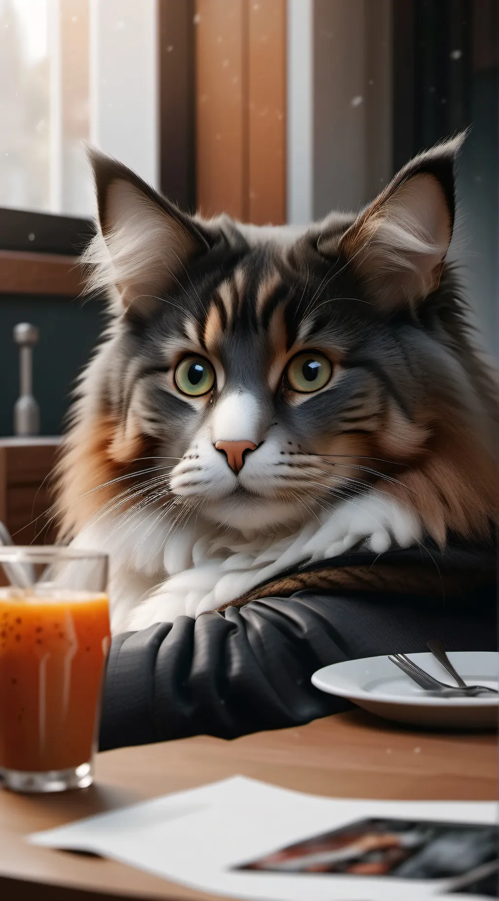 ai character: Kitty background