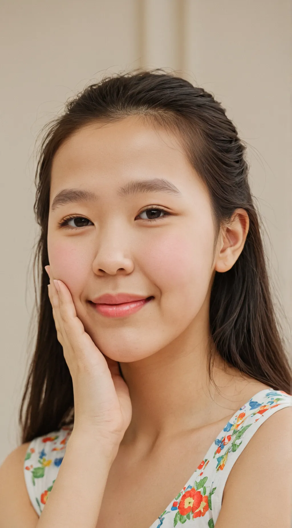 ai character: luna background