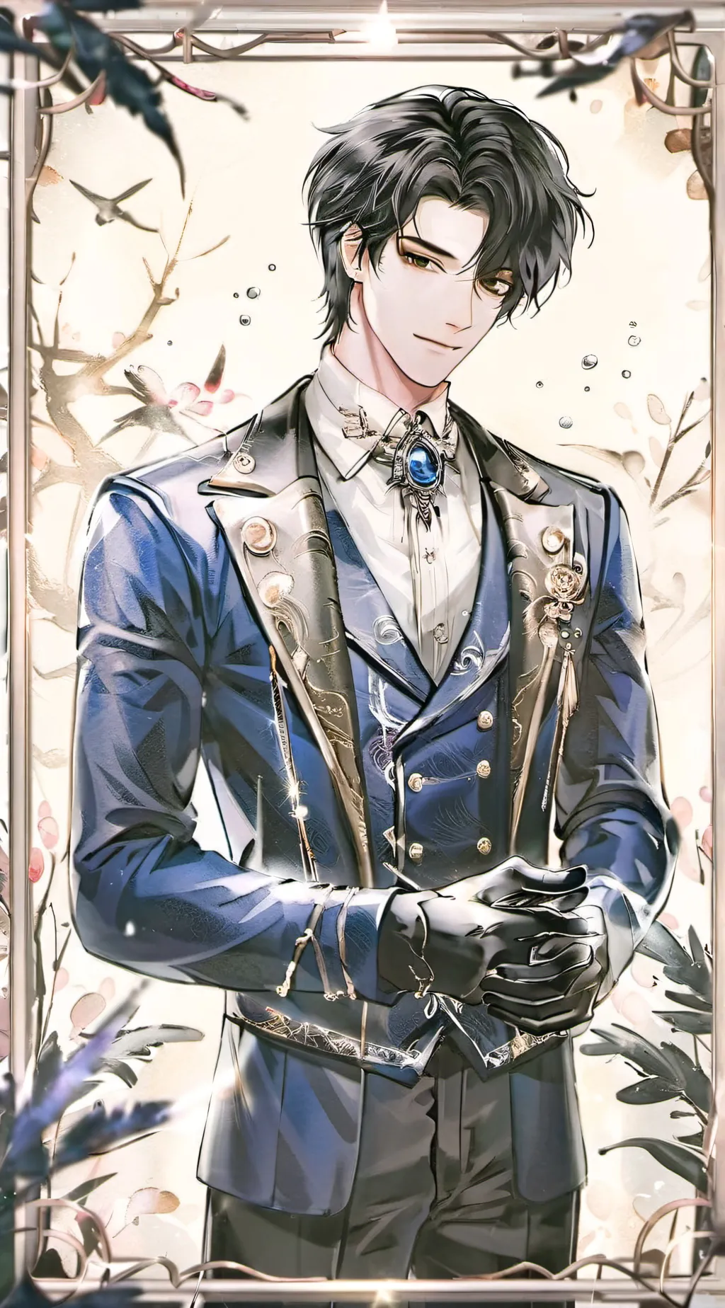 ai character: george background