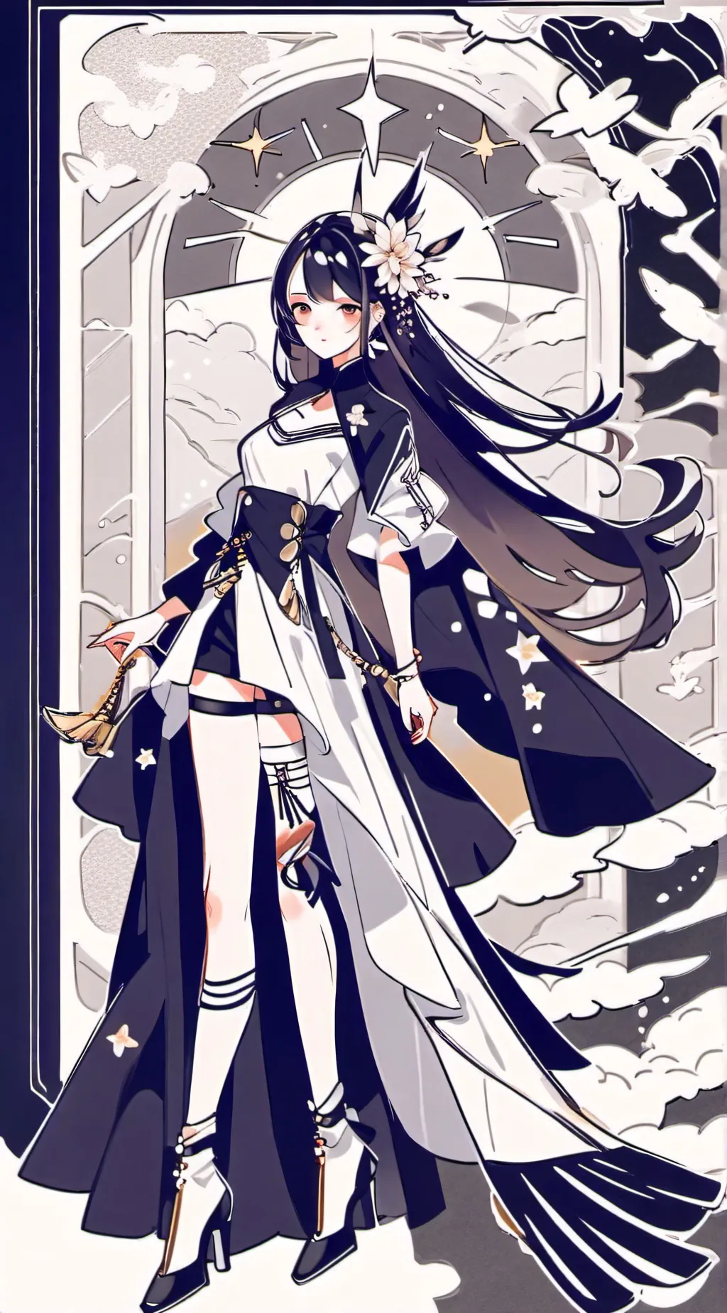 ai character: .  background