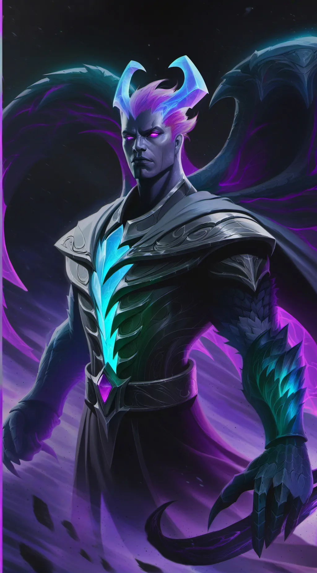 ai character: The end.... background