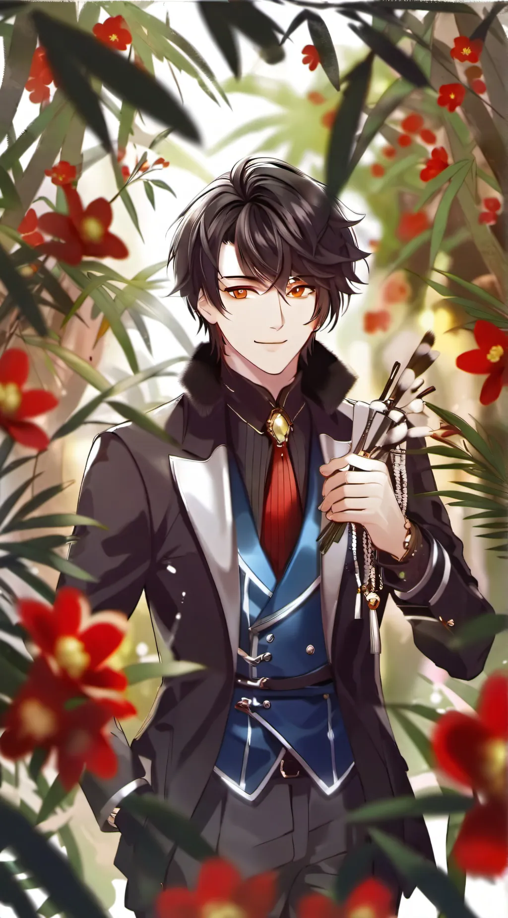 ai character: maicol background