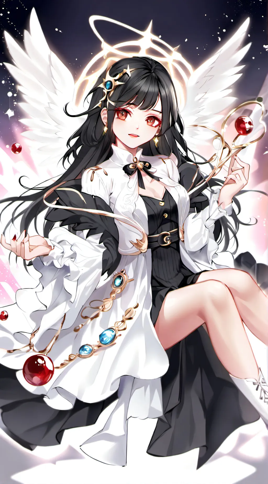 ai character: Angel background