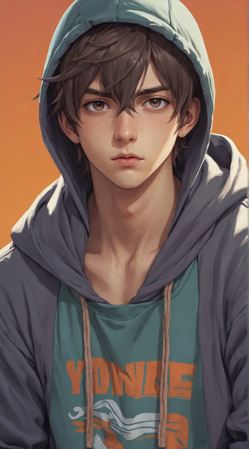 ai character: Chill Rival Hoodie Hogger background