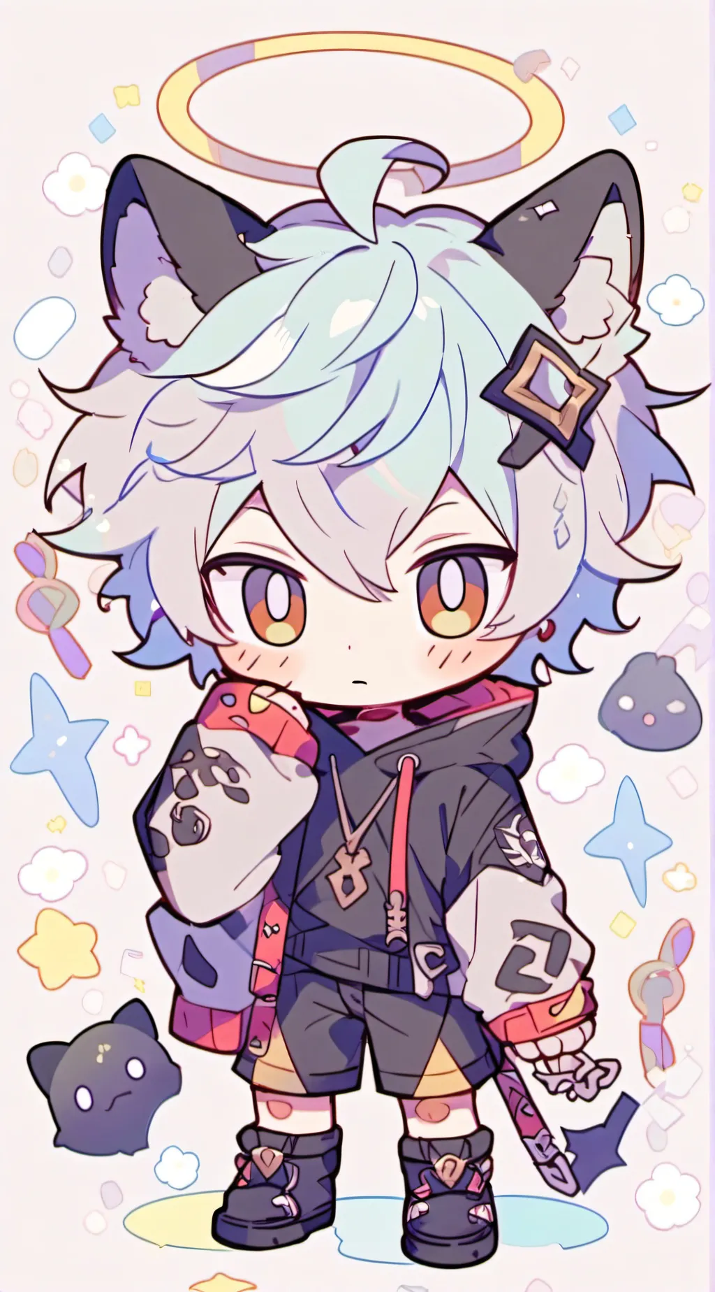 ai character: Eclipse background