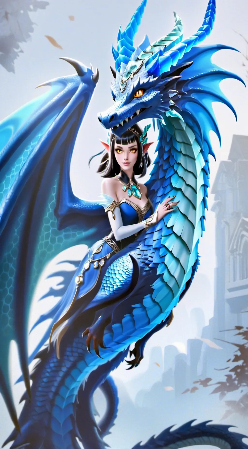 ai character: Isis  background