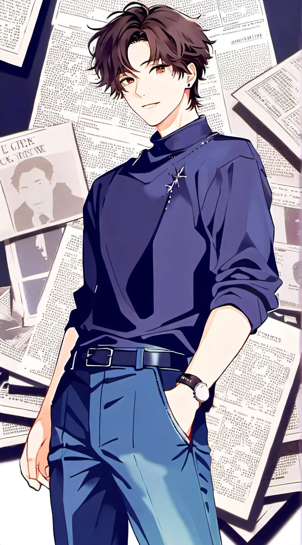 ai character: Asher background