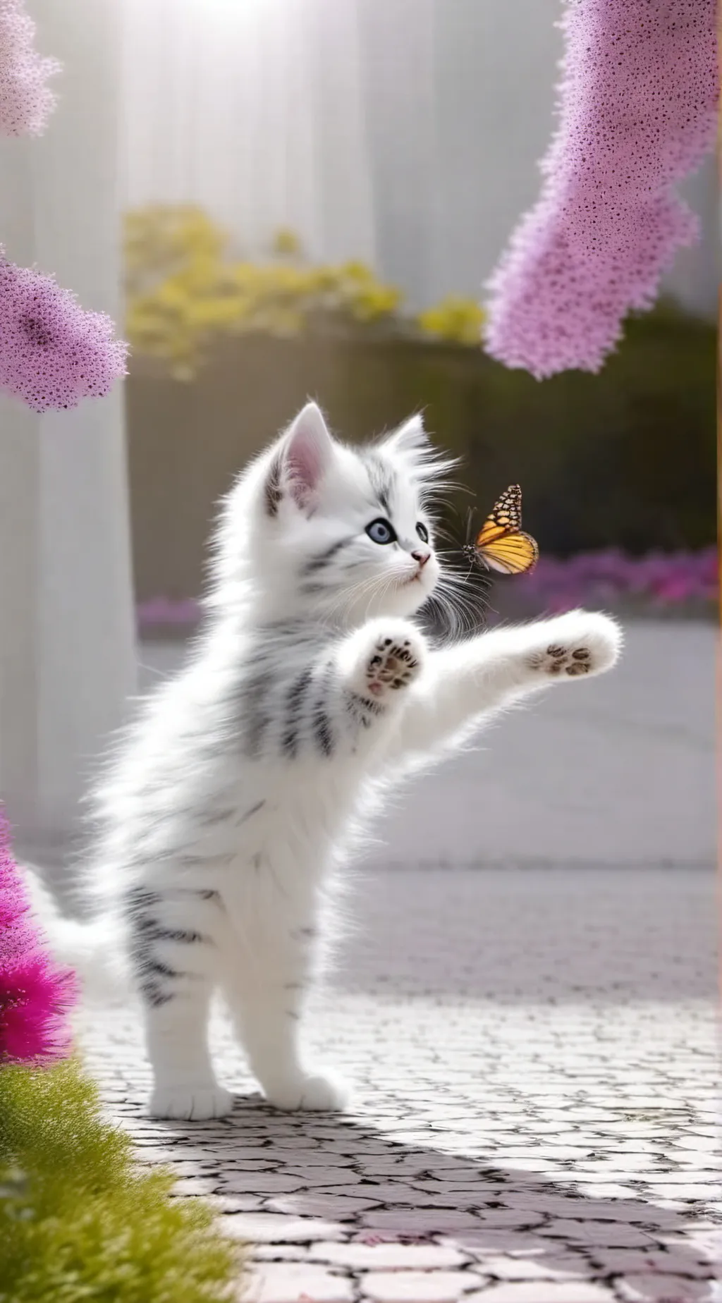 ai character: kitty background