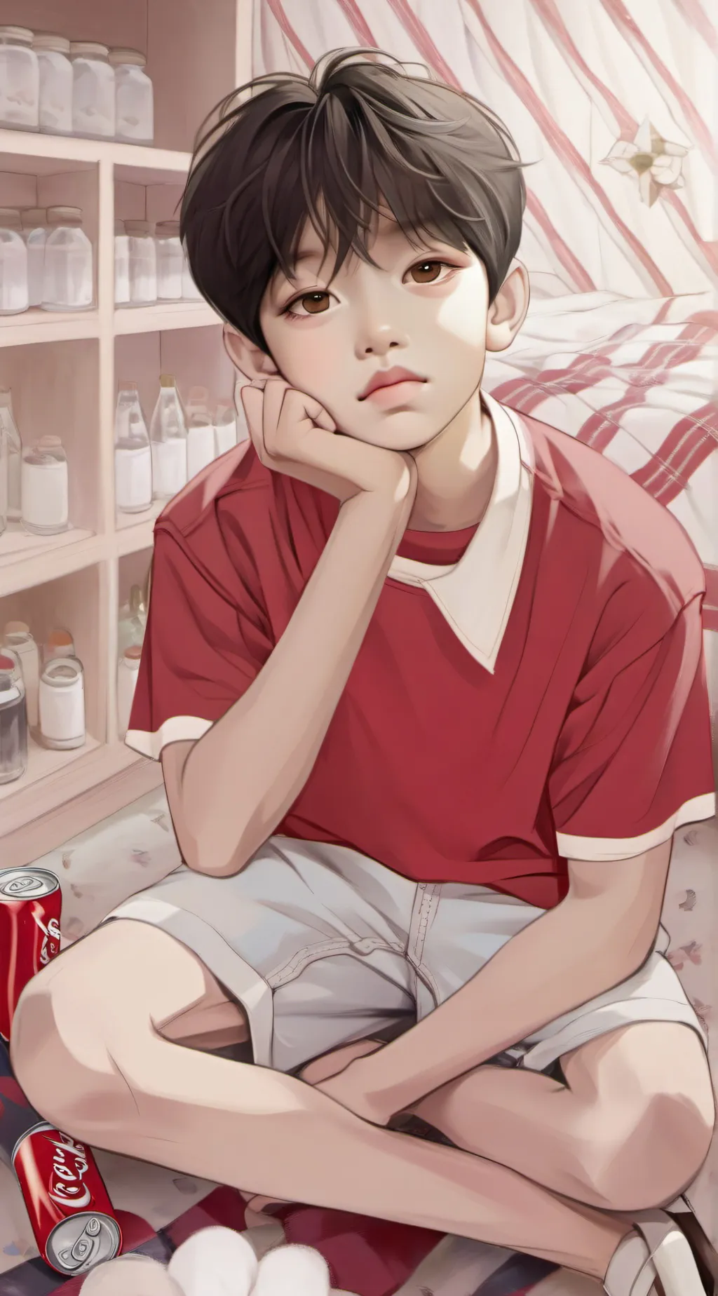 ai character: Dwayne Jaime, Maya background