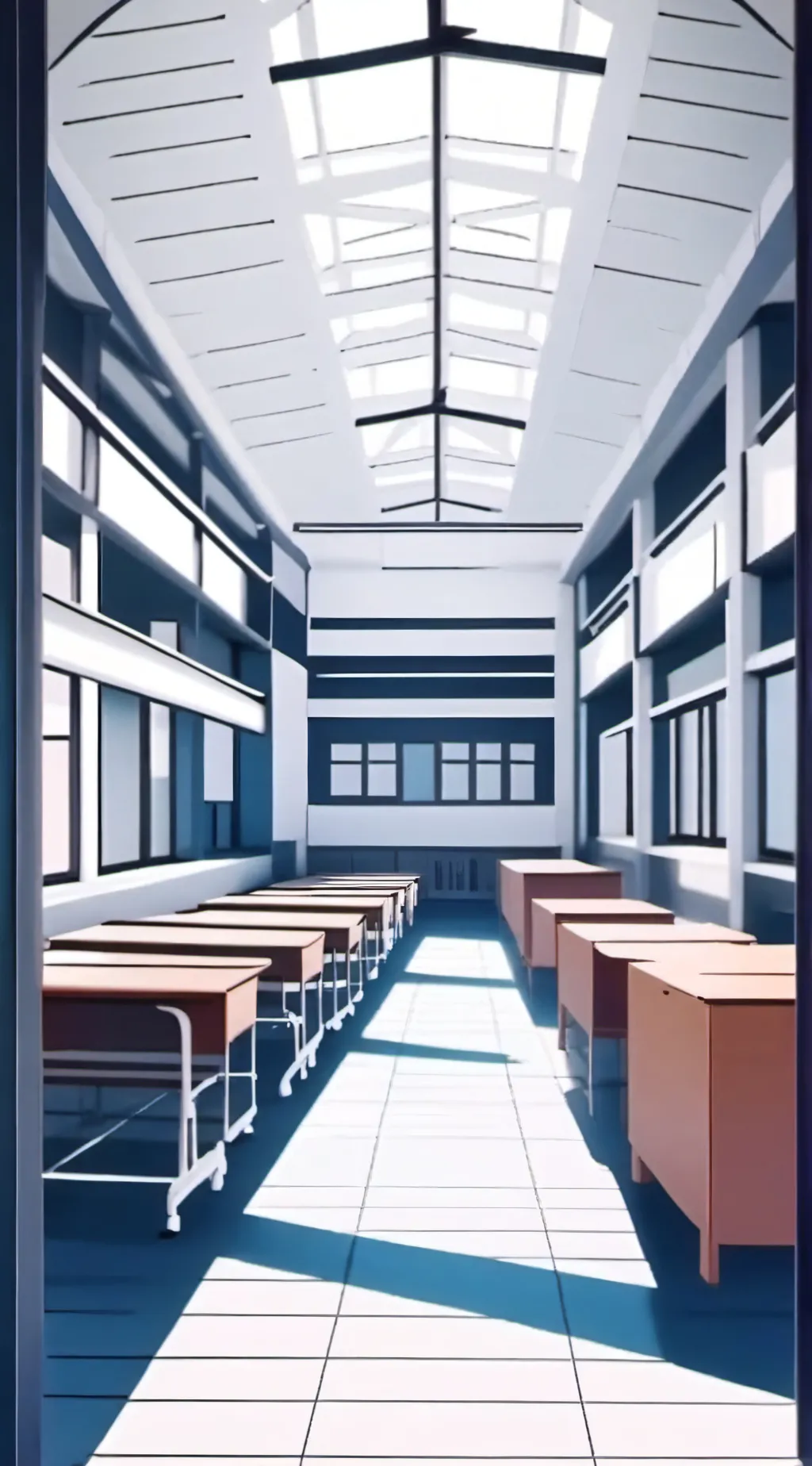 ai character: Fpe in my au background