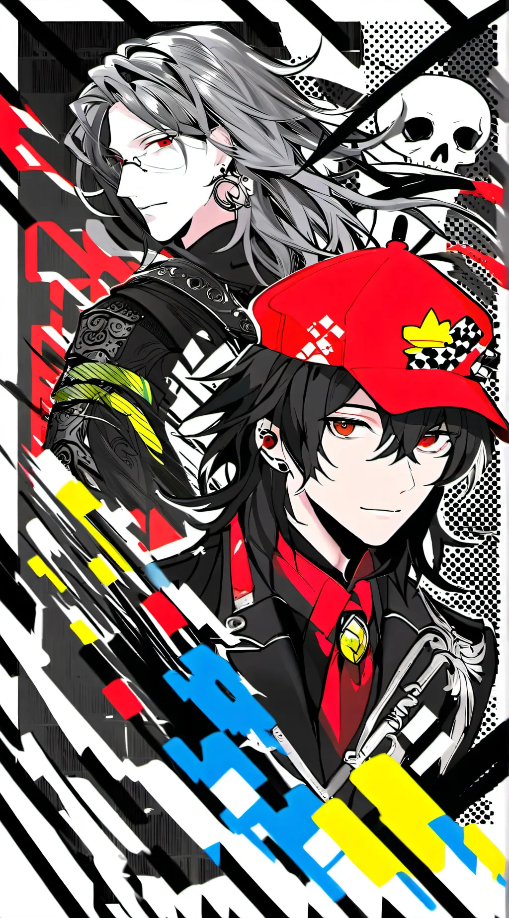 ai character: Obey me 👿  background