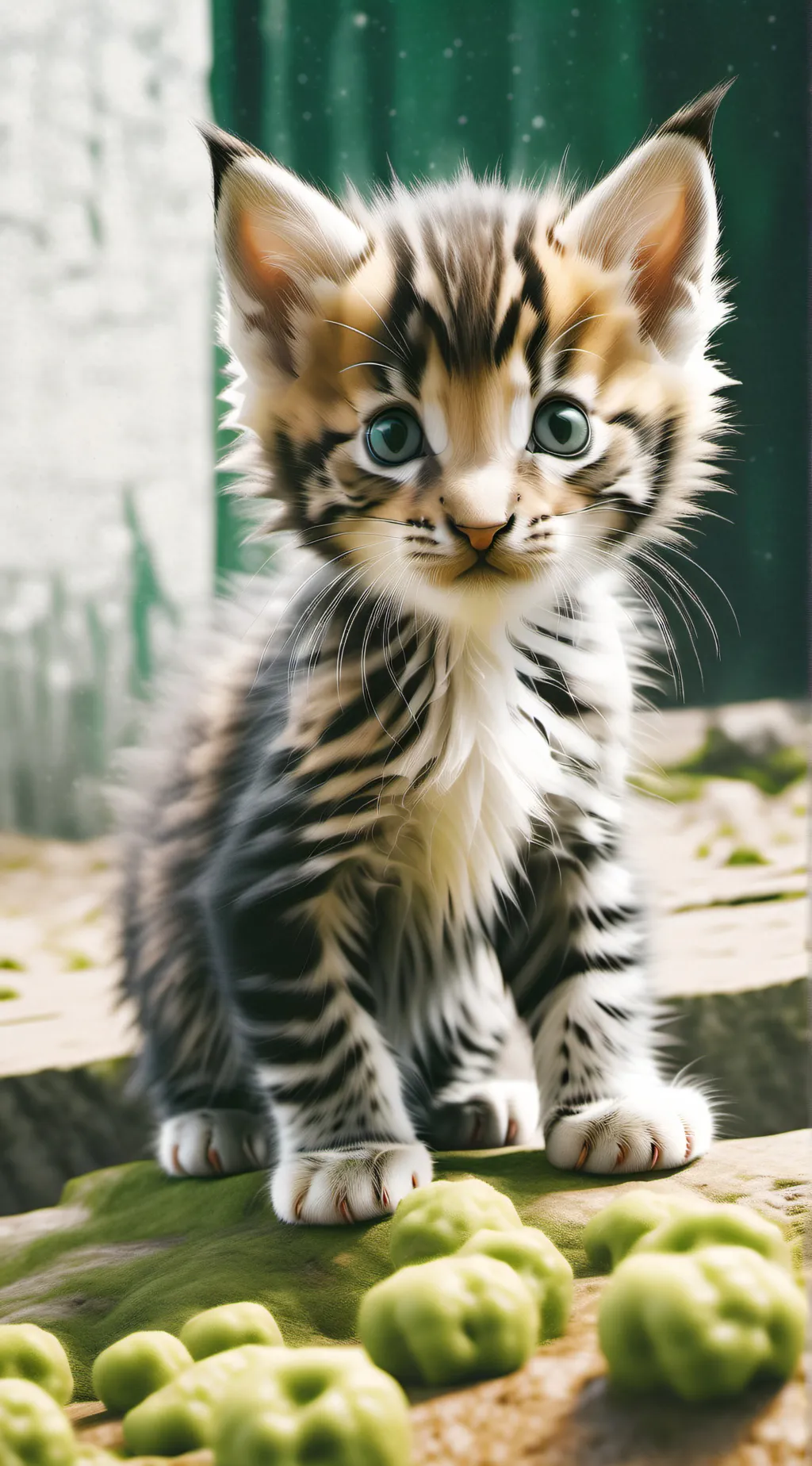 ai character: Kitten background