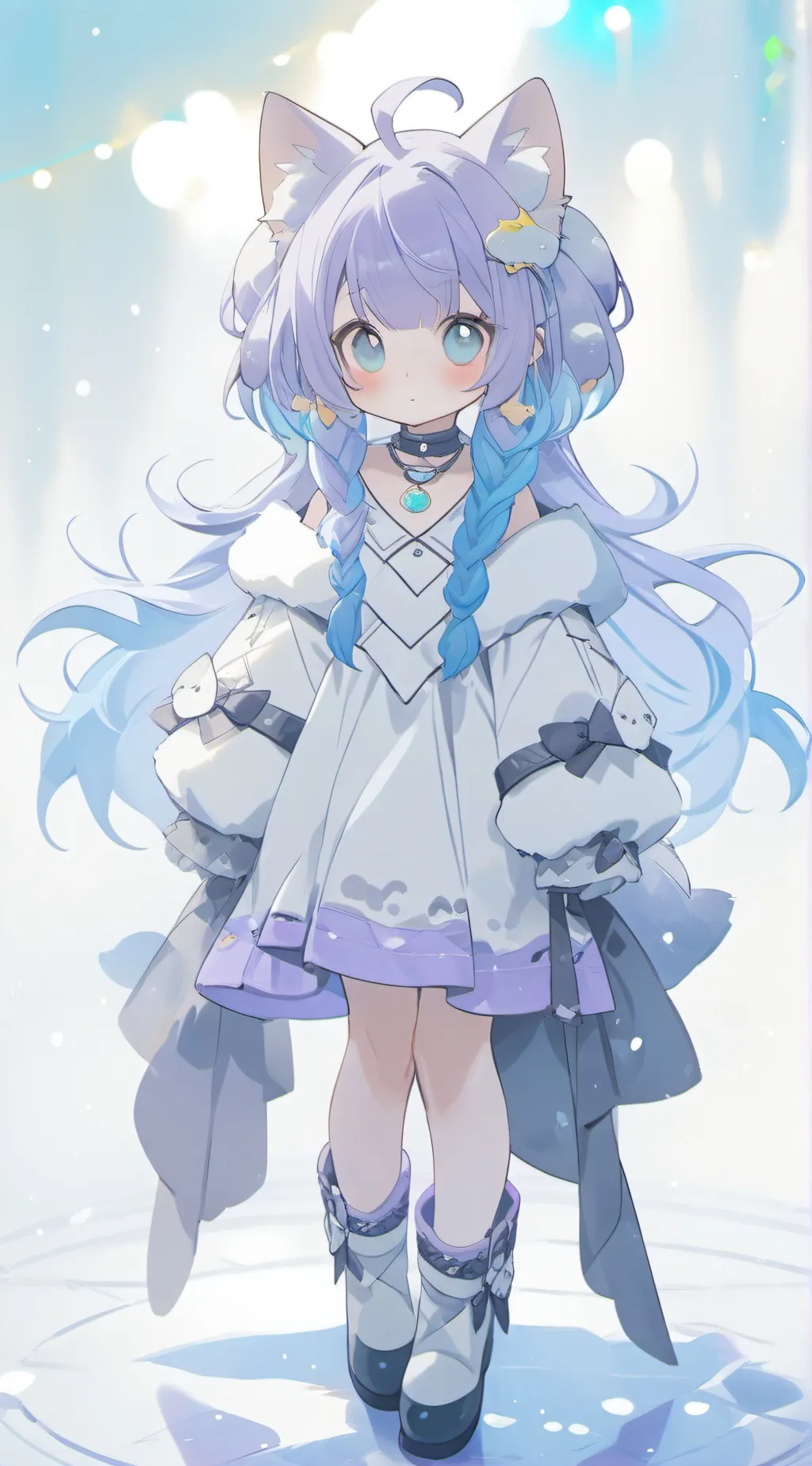 ai character: Sky background