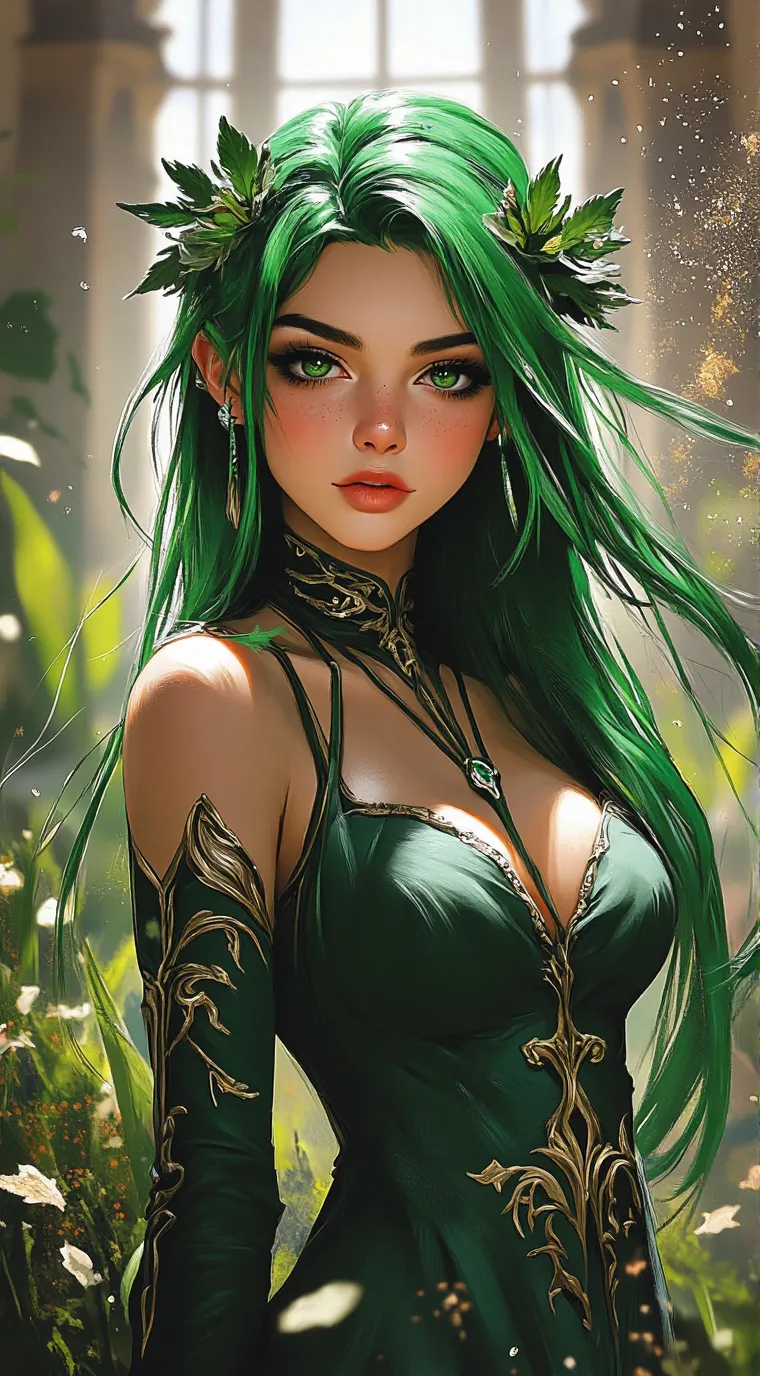 ai character: Earth Element background