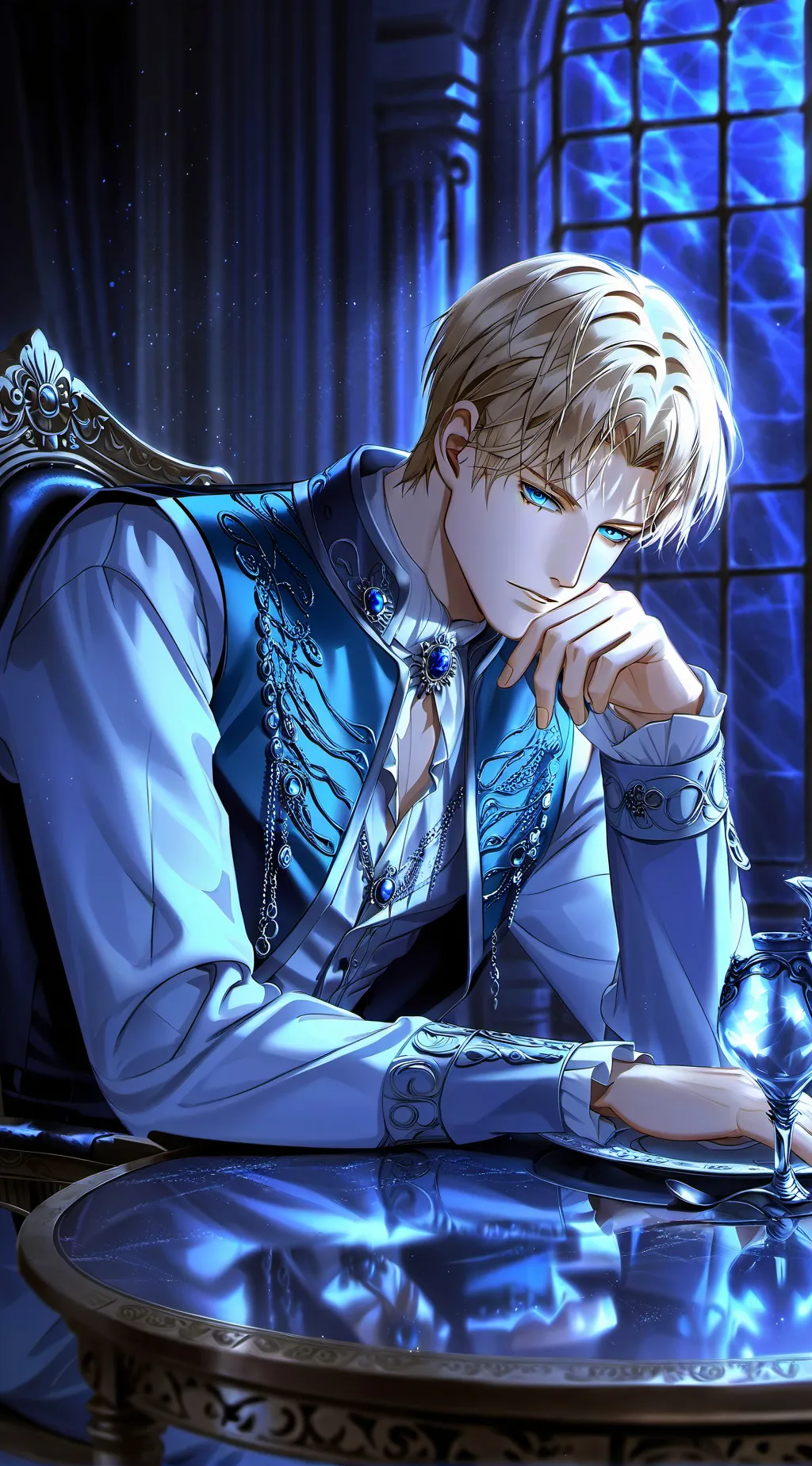 ai character: 🖤REX🖤 background