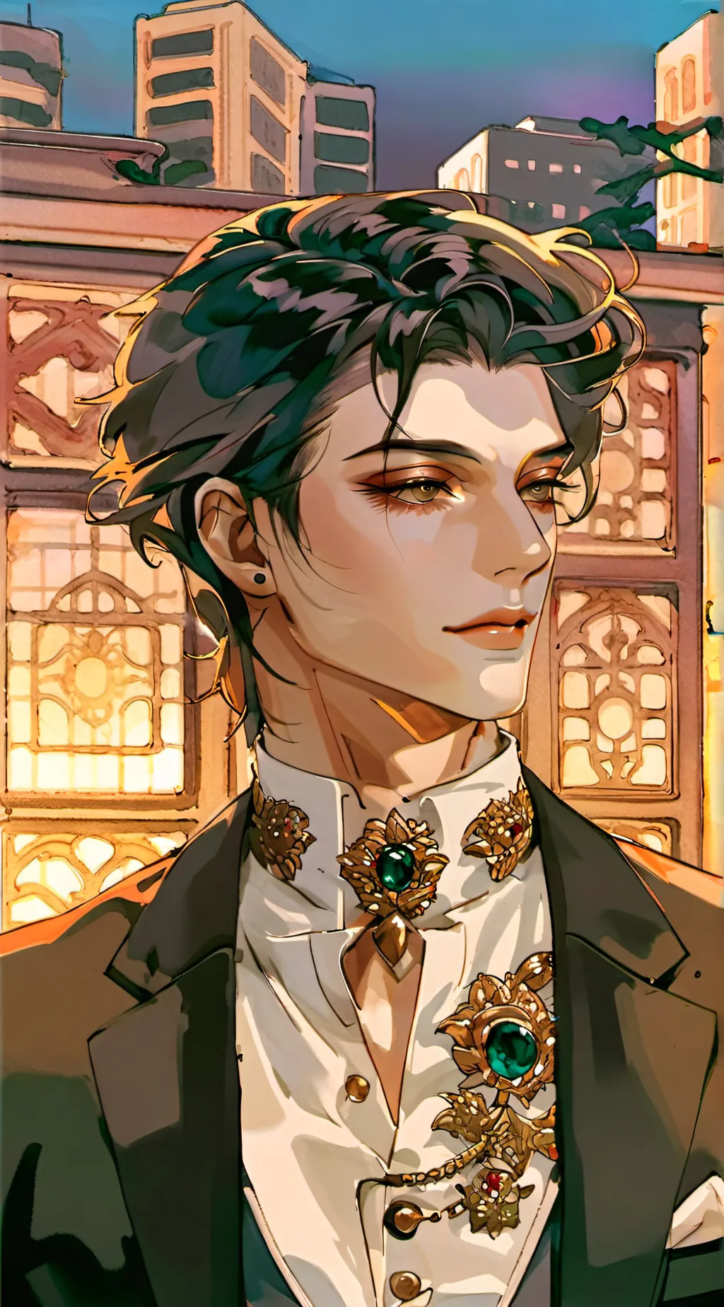 ai character: Dion background