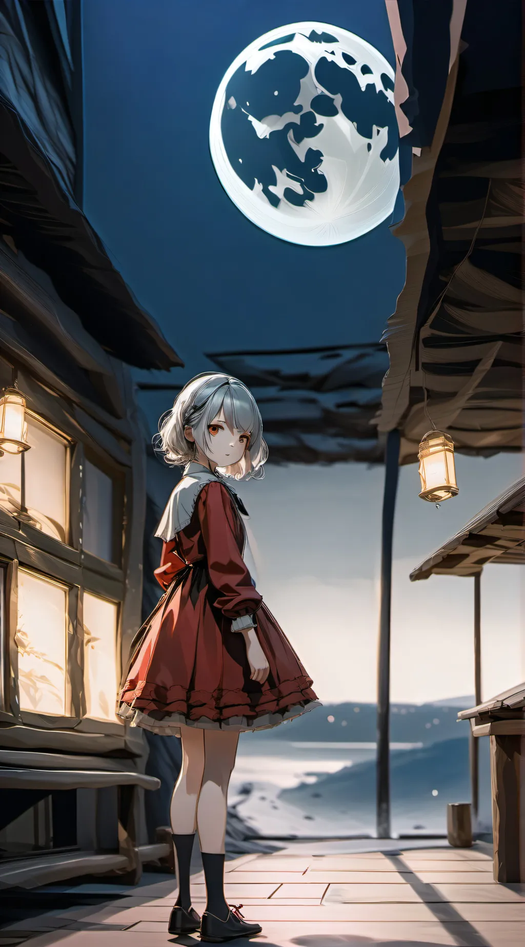 ai character: Charlotte Skylia background