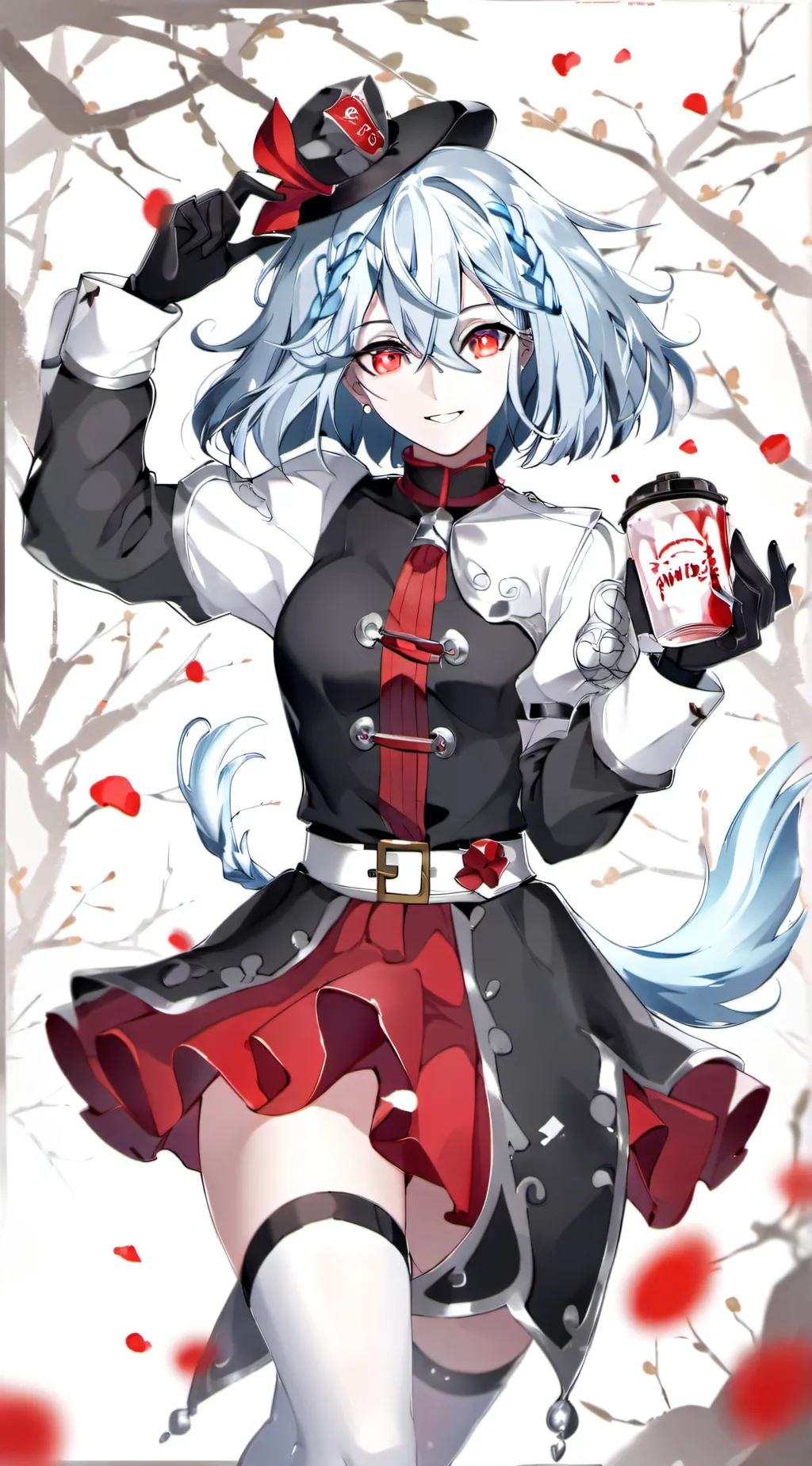 ai character: demon slayer  background