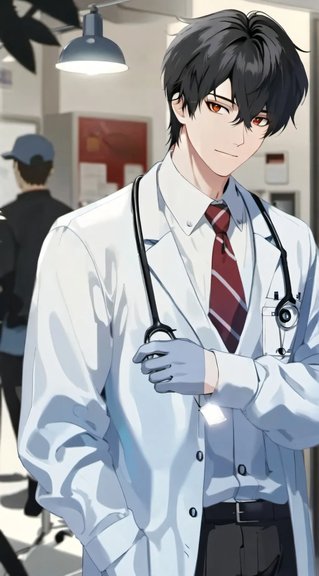 ai character: Dr. Riku background