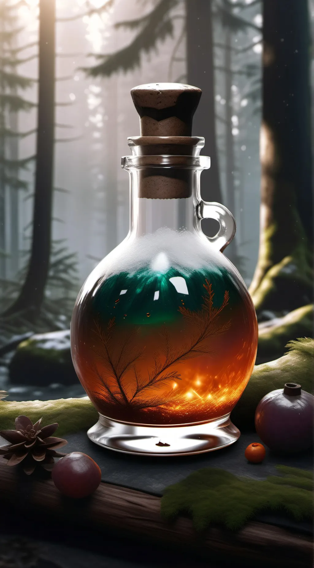 ai character: JJK potion background