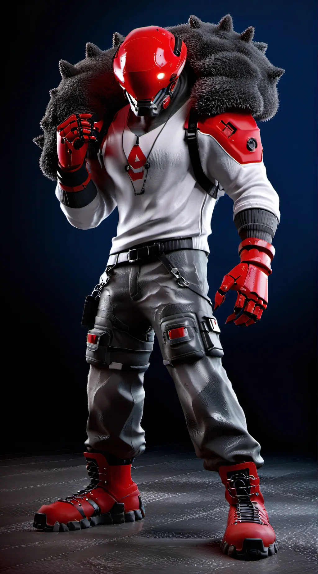 ai character: scrapper  background