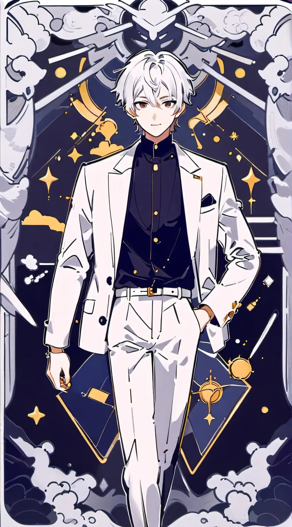 ai character: Aldric Vane background