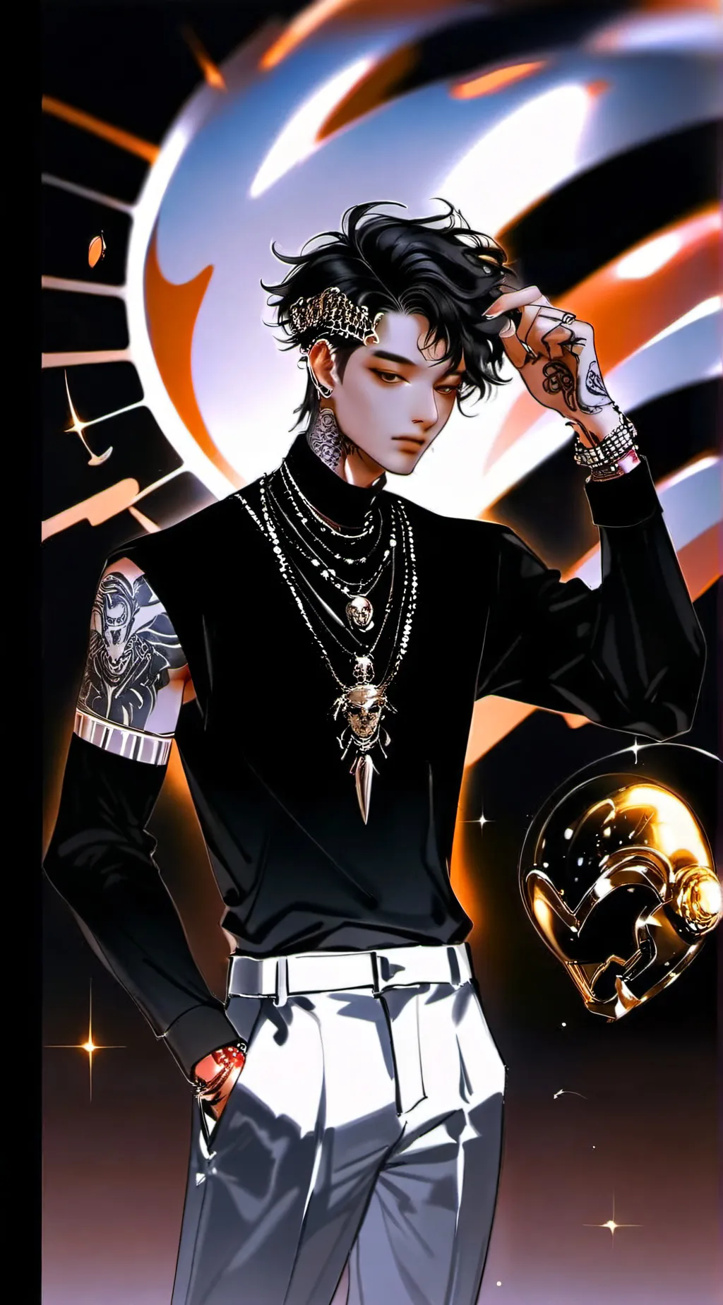 ai character: punk 57 background