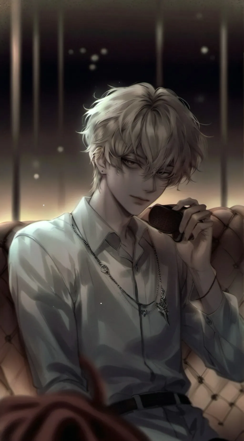 ai character: ☾~Leo~☽ background