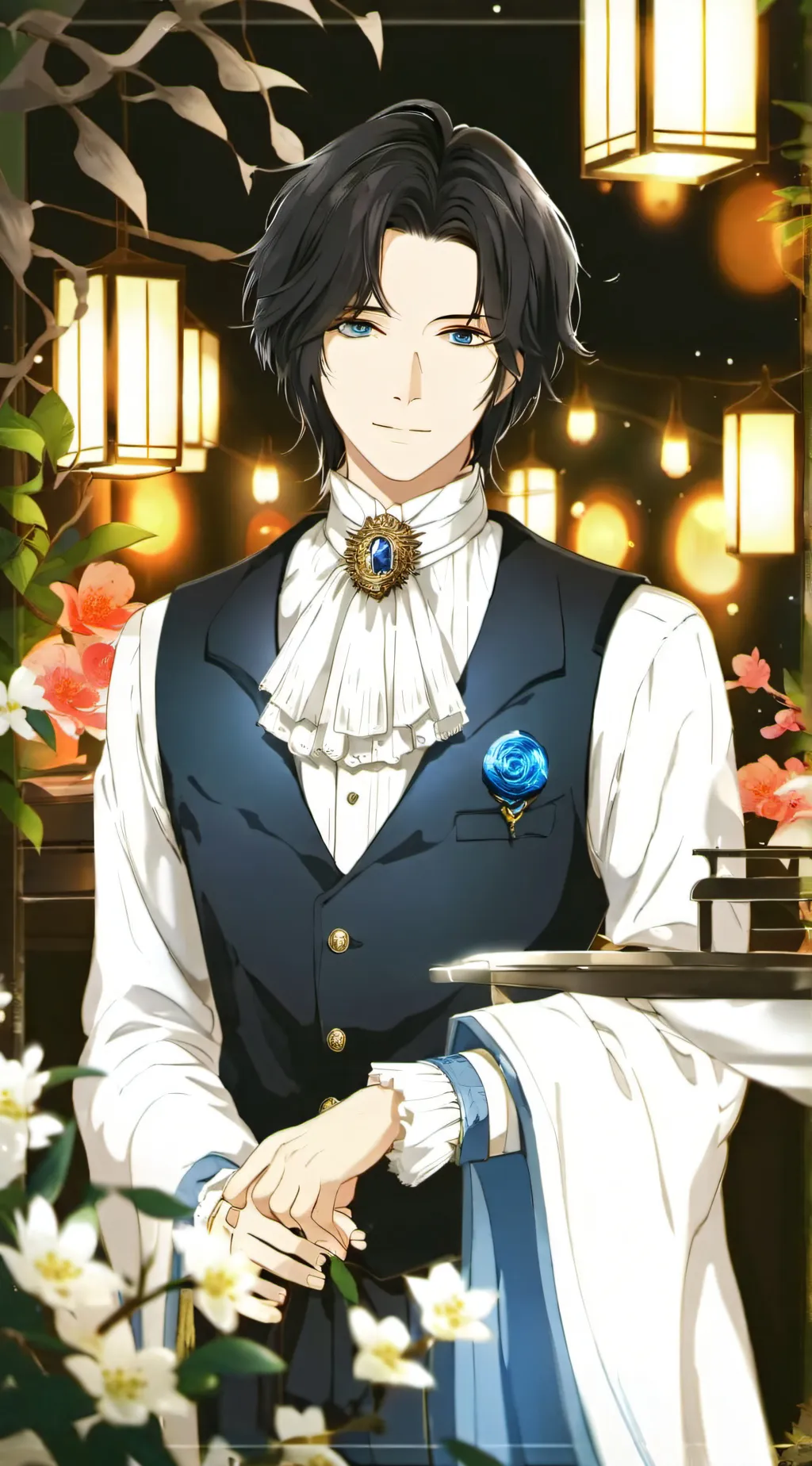 ai character: John  background