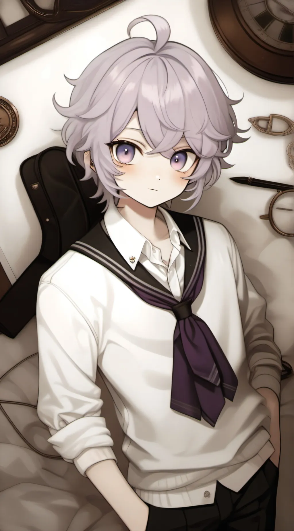 ai character: Adam  background