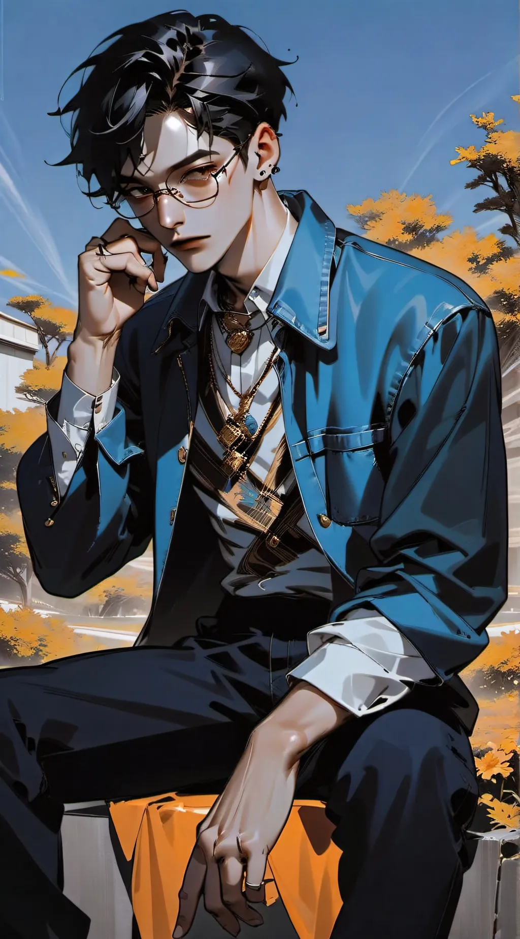 ai character: Jaden background