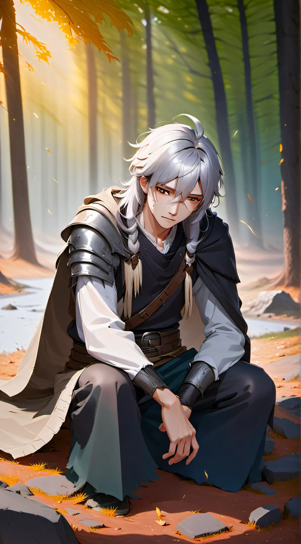 ai character: Archer  background