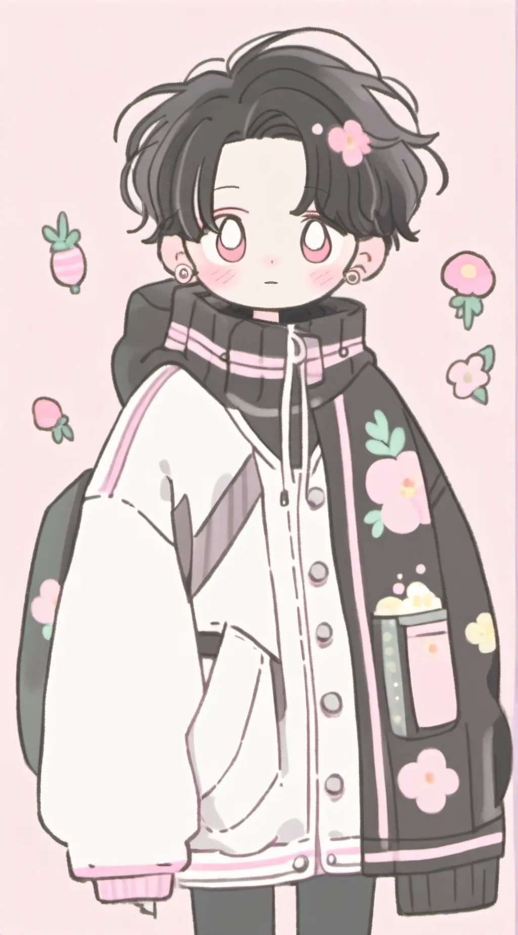 ai character: mha eyes color background