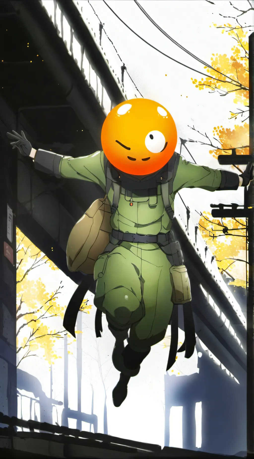 ai character: SCP foundation  background